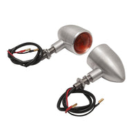 Custom Billet Indicator Turn Signals - Set of 4 - Brushed
